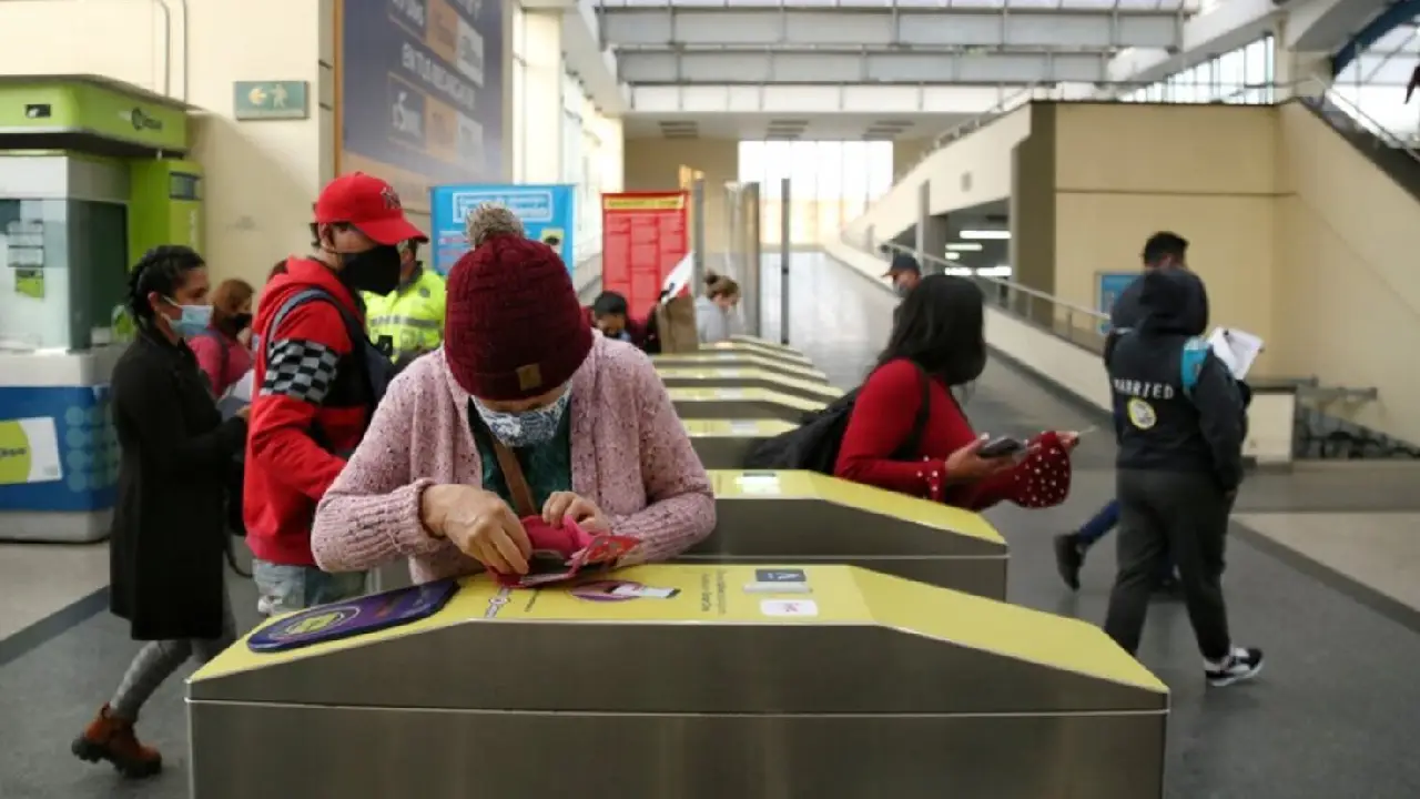 Más de 1,4 millones de personas recibirán subsidio de transporte en Bogotá este mes