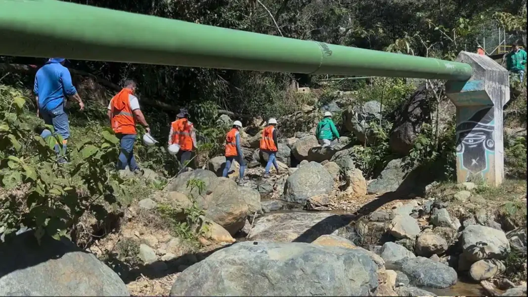 $7.000 millones están siendo invertidos en recuperación del sistema de acueducto en San Antonio de Prado