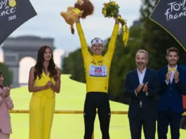 Cifra en pesos colombianos que ganó Tadej Pogacar por ser campeón del Tour de Francia dle 2025