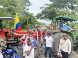 Más de 34 mil viajes afectados por el paro arrocero en Colombia, según Defencarga