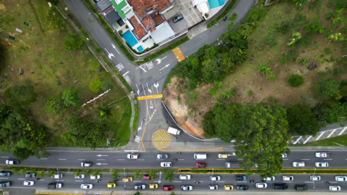 Así se optimiza la conexión en vía Las Palmas en Medellín, con obra ya concluida