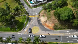 Así se optimiza la conexión en vía Las Palmas en Medellín, con obra ya concluida