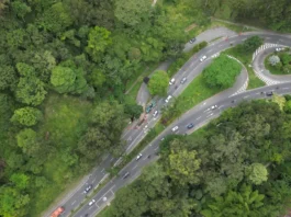 Así Medellín refuerza la seguridad vial en la Vía Las Palmas por contingencia en la calzada