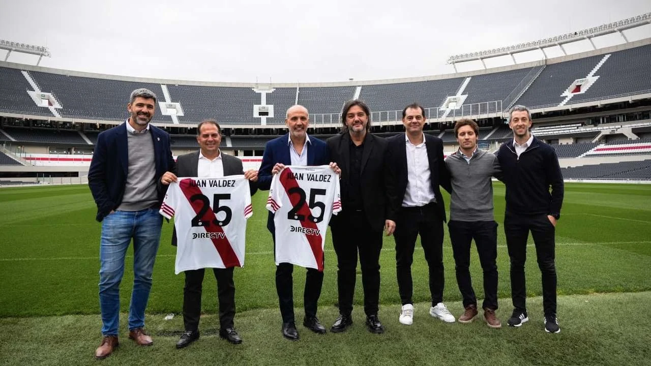 River Plate tiene nuevo refuerzo colombiano: se trata de Juan Valdez