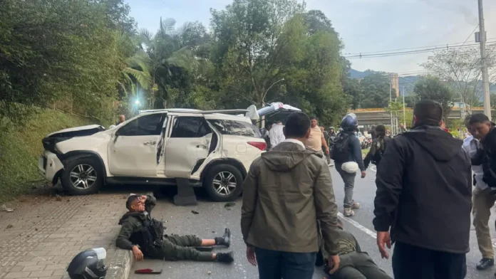 En fotos: Así quedó el carro en el que viajaba Daniel Palacios
