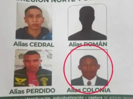 Cae alias ‘Colonia’, señalado de atentar contra la Policía en Antioquia