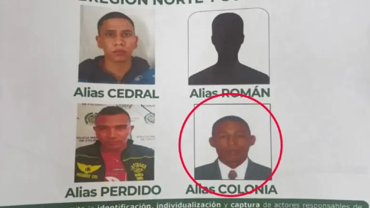 Cae alias ‘Colonia’, señalado de atentar contra la Policía en Antioquia