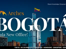 Arches Corporation, una de las redes de expertos de más rápido crecimiento en Asia, con más de 250 empleados a nivel global y planes de duplicar su tamaño para 2026, ha elegido a Bogotá como sede de su cuartel general para las Américas.