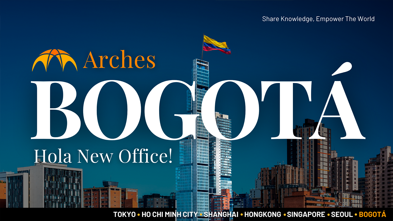 Arches Corporation, una de las redes de expertos de más rápido crecimiento en Asia, con más de 250 empleados a nivel global y planes de duplicar su tamaño para 2026, ha elegido a Bogotá como sede de su cuartel general para las Américas.