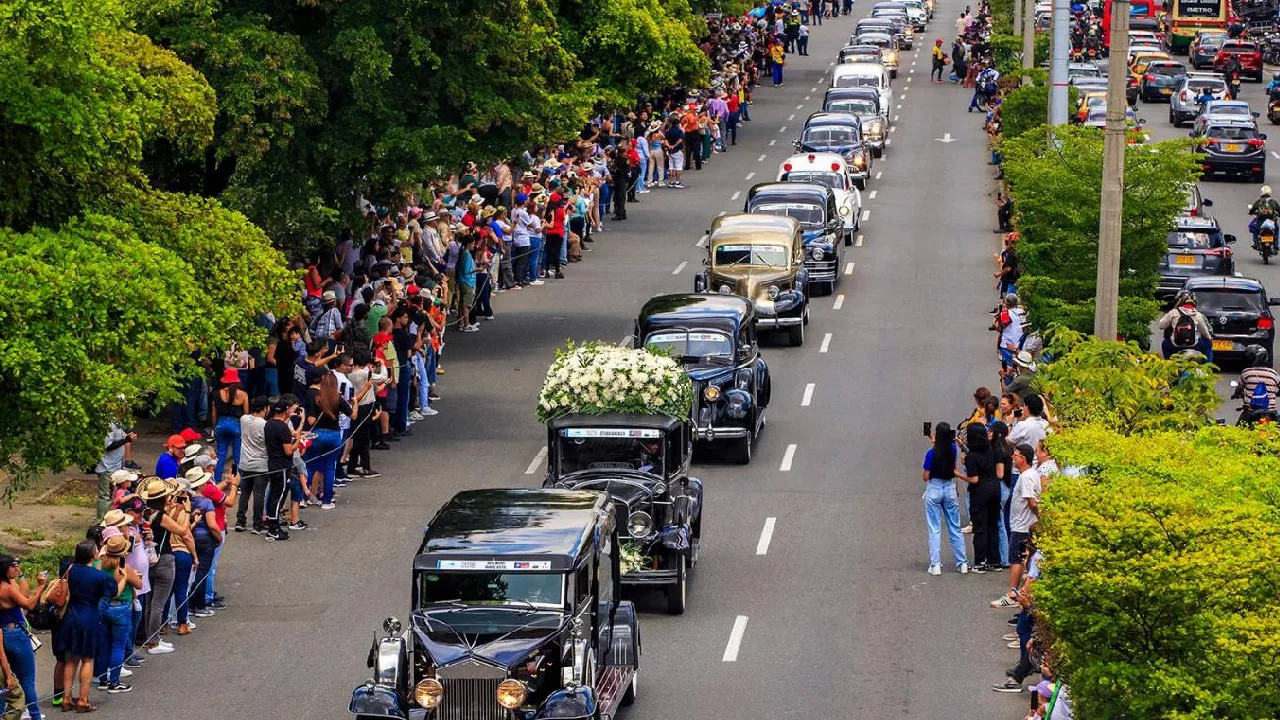 Ruta confirmada: detalles del Desfile de Autos Clásicos y Antiguos en la Feria de las Flores