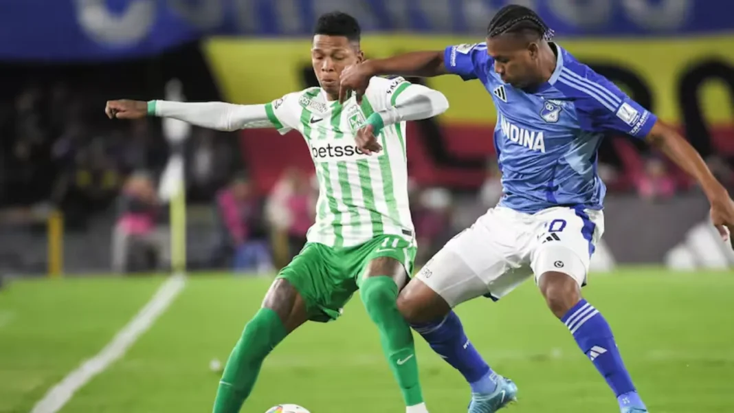 Top 5 de equipos del Fútbol Colombiano con mayores ingresos en 2024