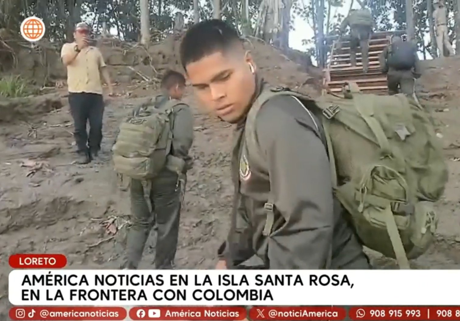 ¿Son reales los videos de Perú moviendo tropas a Isla Santa Rosa en frontera con Colombia?