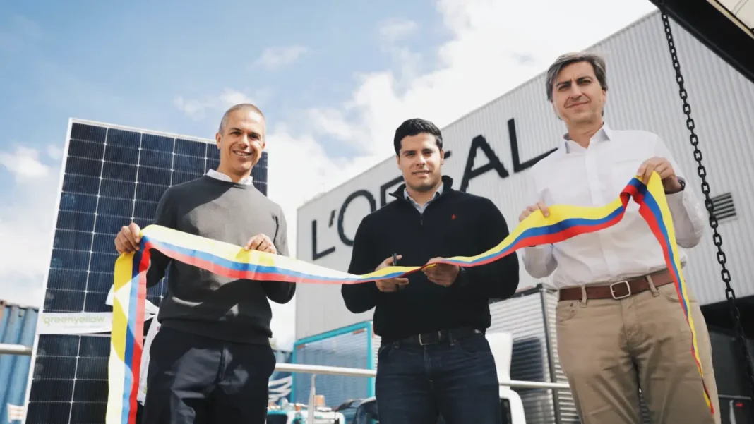 GreenYellow y L’Oreal Groupe inauguraron un nuevo sistema solar fotovoltaico en la planta de producción de L’Oreal Groupe ubicada en Funza, Cundinamarca.