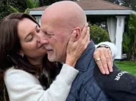 El conmovedor adiós de Bruce Willis quedó retratado en una imagen