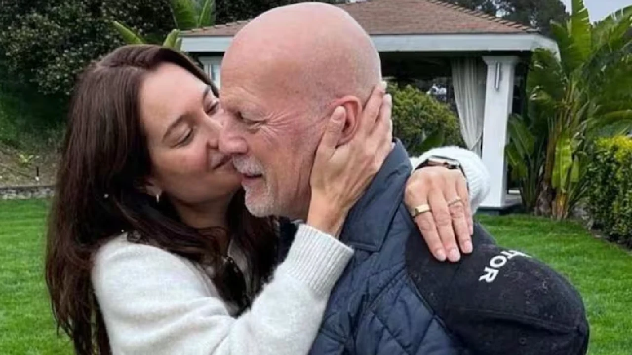 El conmovedor adiós de Bruce Willis quedó retratado en una imagen