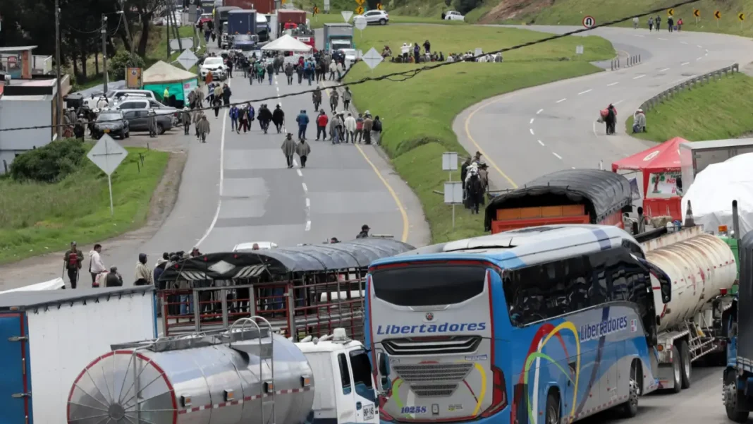 Bogotá–Tunja: diálogo evita confrontaciones y logra reapertura de la vía en Ventaquemada
