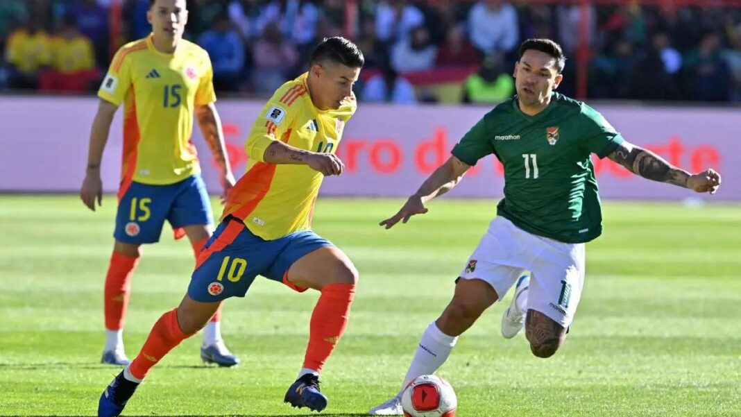 A qué hora juega Colombia y los puntos en la tabla de posiciones