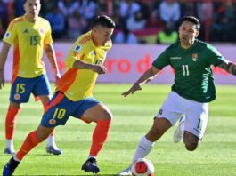 A qué hora juega Colombia y los puntos en la tabla de posiciones