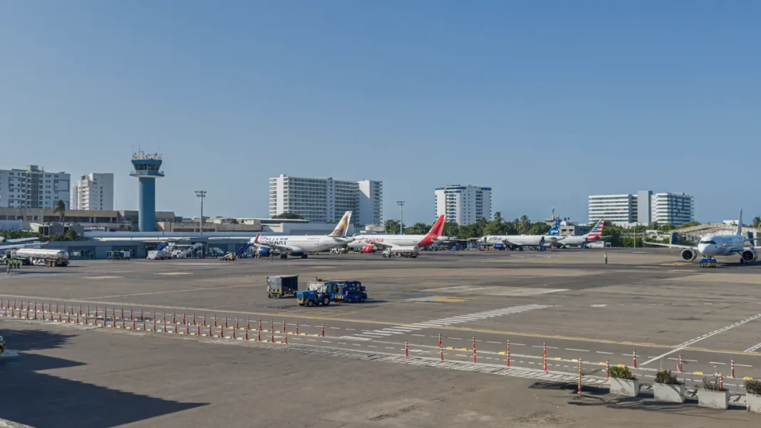 Aeropuerto de Cartagena superó los 700 mil pasajeros en agosto y se consolida como motor turístico