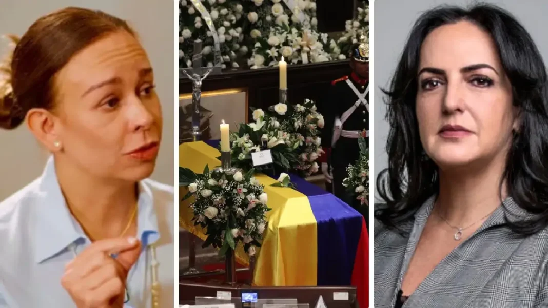 María Fernanda Cabal responde a esposa de Miguel Uribe y se defiende con este comunicado