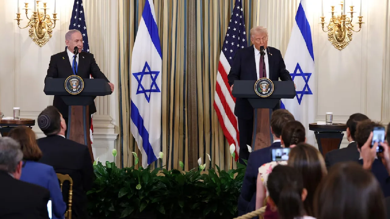Estamos cerca de un acuerdo de paz entre Israel y Palestina Donald Trump 1