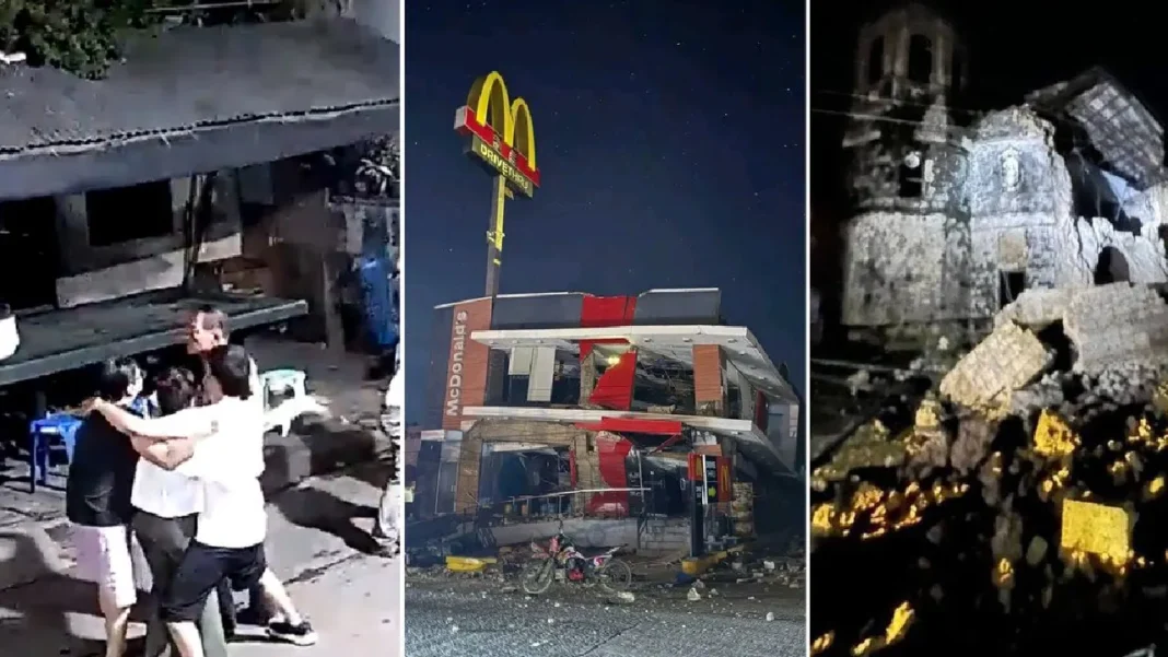 Videos del desastre que dejó terremoto en Filipinas hoy