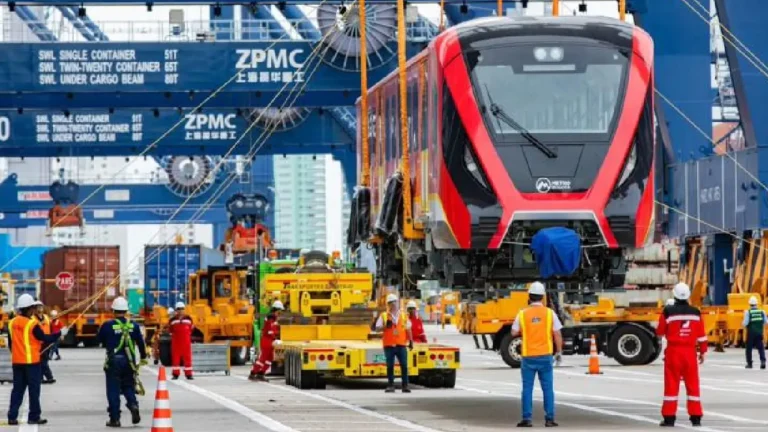 Fotos y recorrido de los vagones del Metro de Bogotá que ya están en Colombia