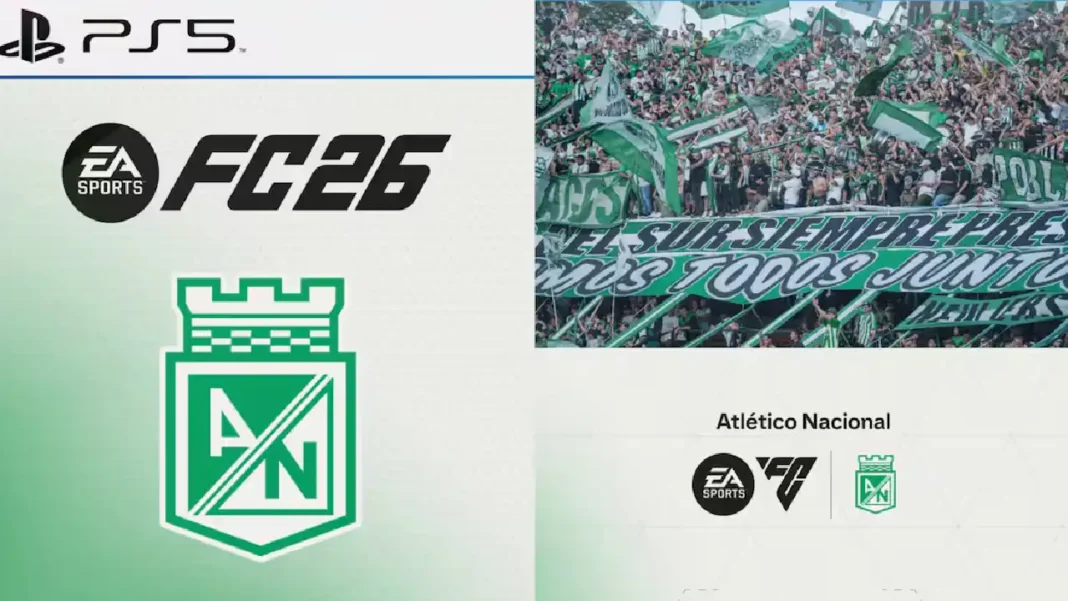 Atlético Nacional tiene edición especial en EA Sports FC 26: así puede comprarlo
