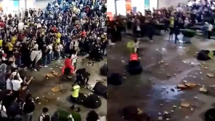 Video: Así quedó CityU tras la batalla campal por partido Venezuela vs Colombia
