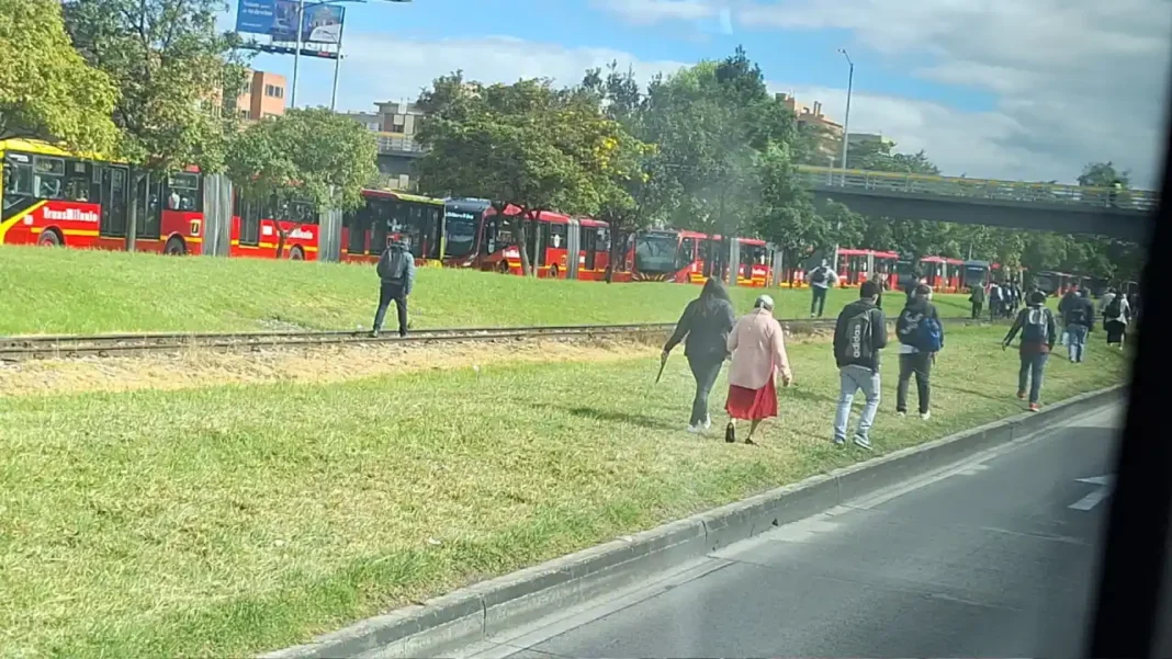 ¿Qué pasó con Transmilenio en la NQS hoy?