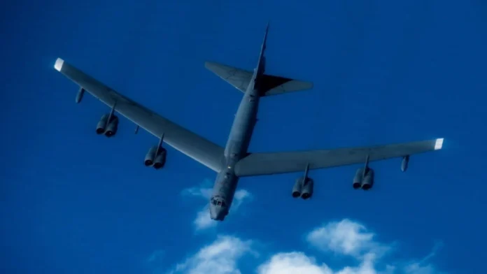 Fotos: estos serían los aviones B-52 de Estados Unidos que sobrevolaron Venezuela Fotos: estos serían los aviones B-52 de Estados Unidos que sobrevolaron Venezuela