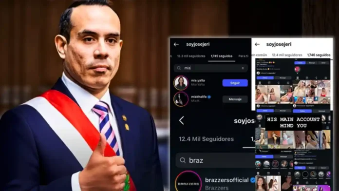 Las polémicas cuentas de instagram que José Jerí dejó de seguir hoy