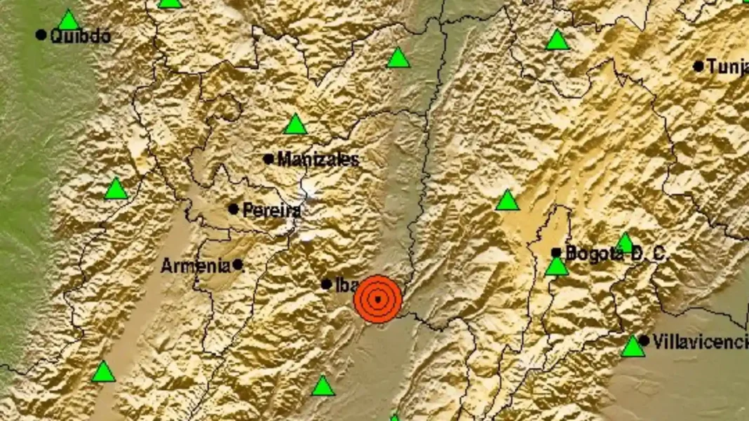 Temblor hoy en Colombia: se sintió en Ibagué y otras ciudades