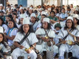 Por esta razón indígenas arhuacos bloquean vía Bosconia - Valledupar