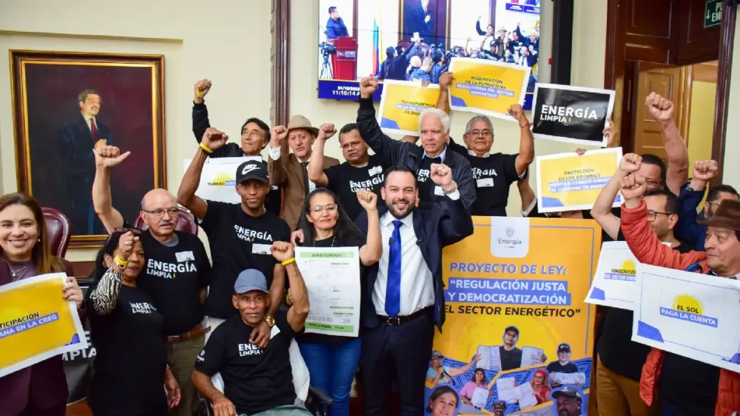Gobierno radica proyecto de ley para democratizar el sector energético en Colombia