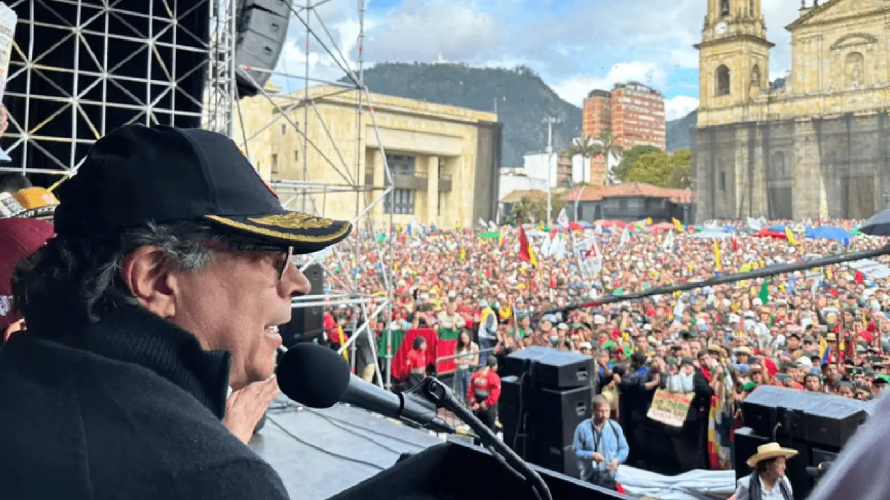 Galán pide al presidente Petro garantizar manifestaciones pacíficas en Bogotá Galán pide al presidente Petro garantizar manifestaciones pacíficas en Bogotá