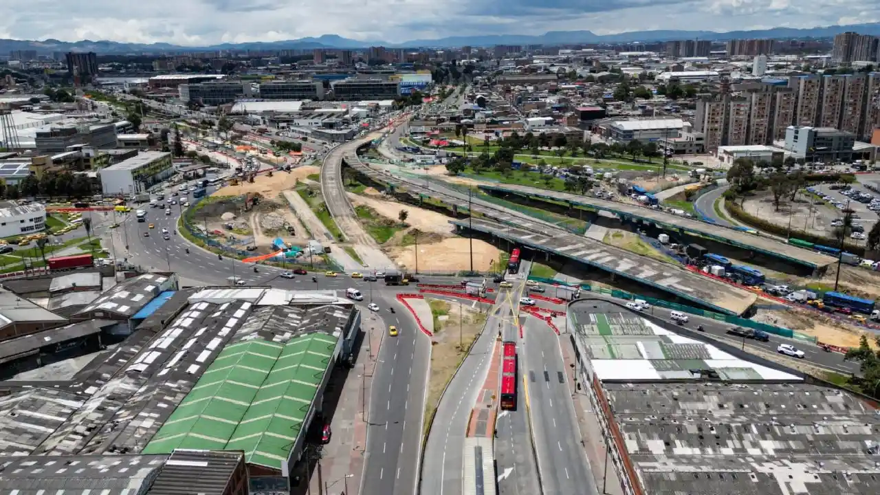 Así será la nueva intersección de Puente Aranda: tres niveles para transformar la movilidad de Bogotá