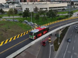 Bogotá inaugura el Puente Curvo de la Avenida 68, primer gran avance del megaproyecto de movilidad