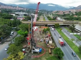 Avanza el Metro de la 80 con el inicio de las cimentaciones del viaducto Caribe