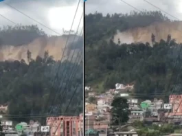 Deslizamiento en Duitama hoy: video y esto se sabe