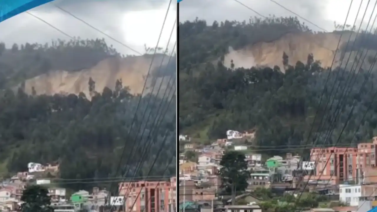 Deslizamiento en Duitama hoy: video y esto se sabe