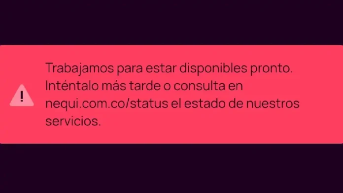 Nequi presenta fallas este 21 de noviembre: esto pasa