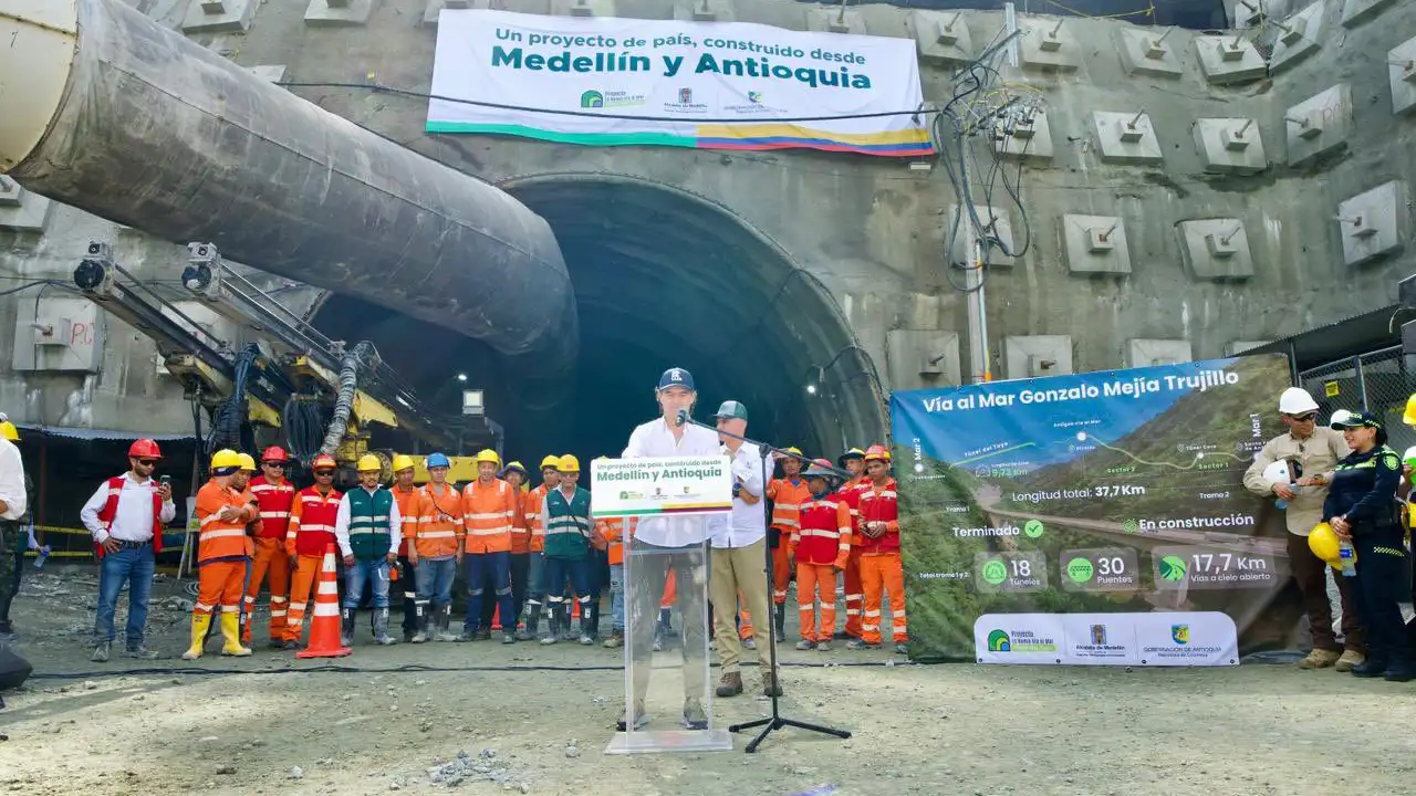 Revelan avance del Túnel del Toyo: ¿Cuándo entregarán la obra?