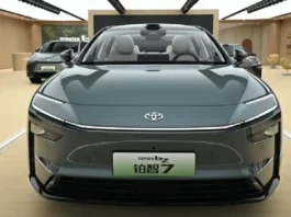 Así es la Toyota BZ7 que entra a competirle a Tesla en Colombia