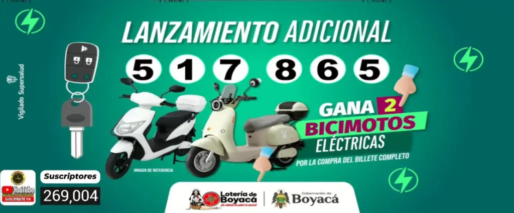 Lotería de Boyacá: resultado del sorteo de hoy 15 de noviembre y número ganador 1 adicional
