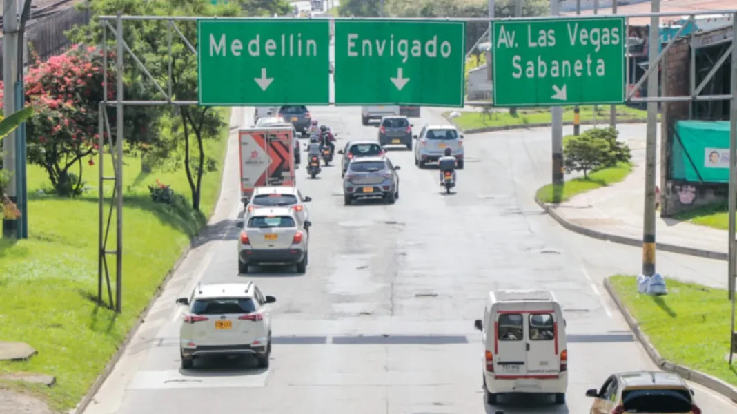 Ojo: estos son los cierres viales en Sabaneta hasta el 16 de enero, ¿por qué?