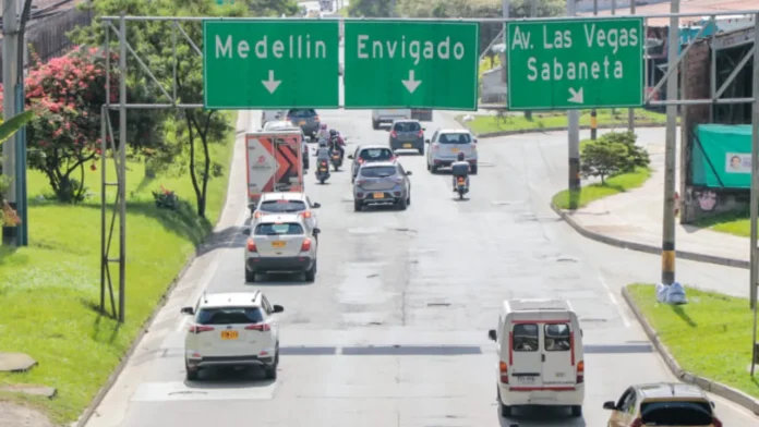 Ojo: estos son los cierres viales en Sabaneta hasta el 16 de enero, ¿por qué?