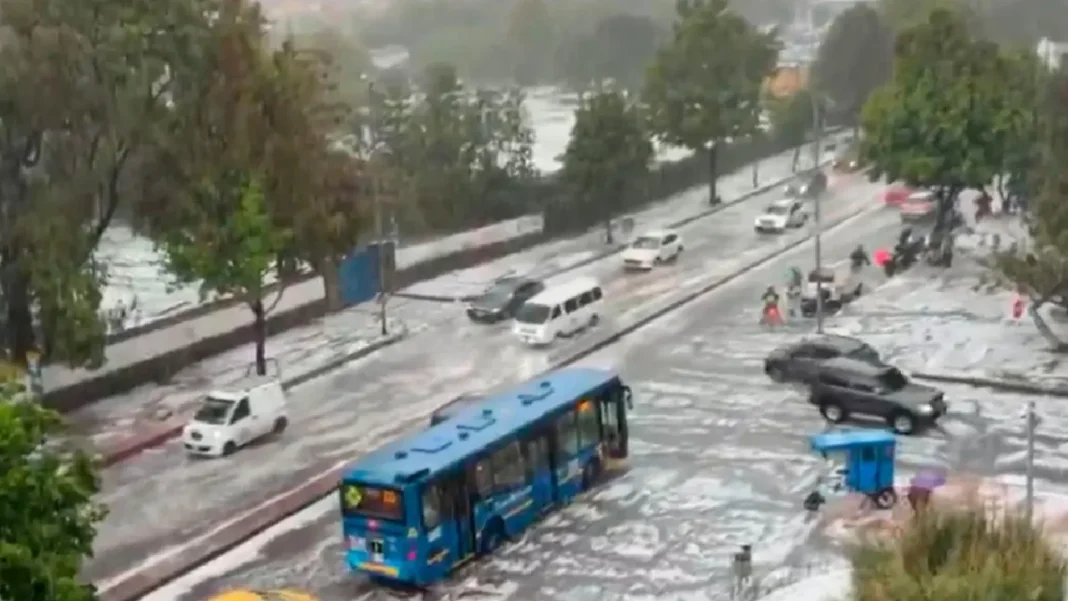 Zonas que hoy están afectadas por inundaciones y lluvias en Bogotá