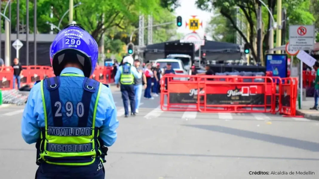 Los cierres viales en Medellín para este fin de semana, tome atenta nota