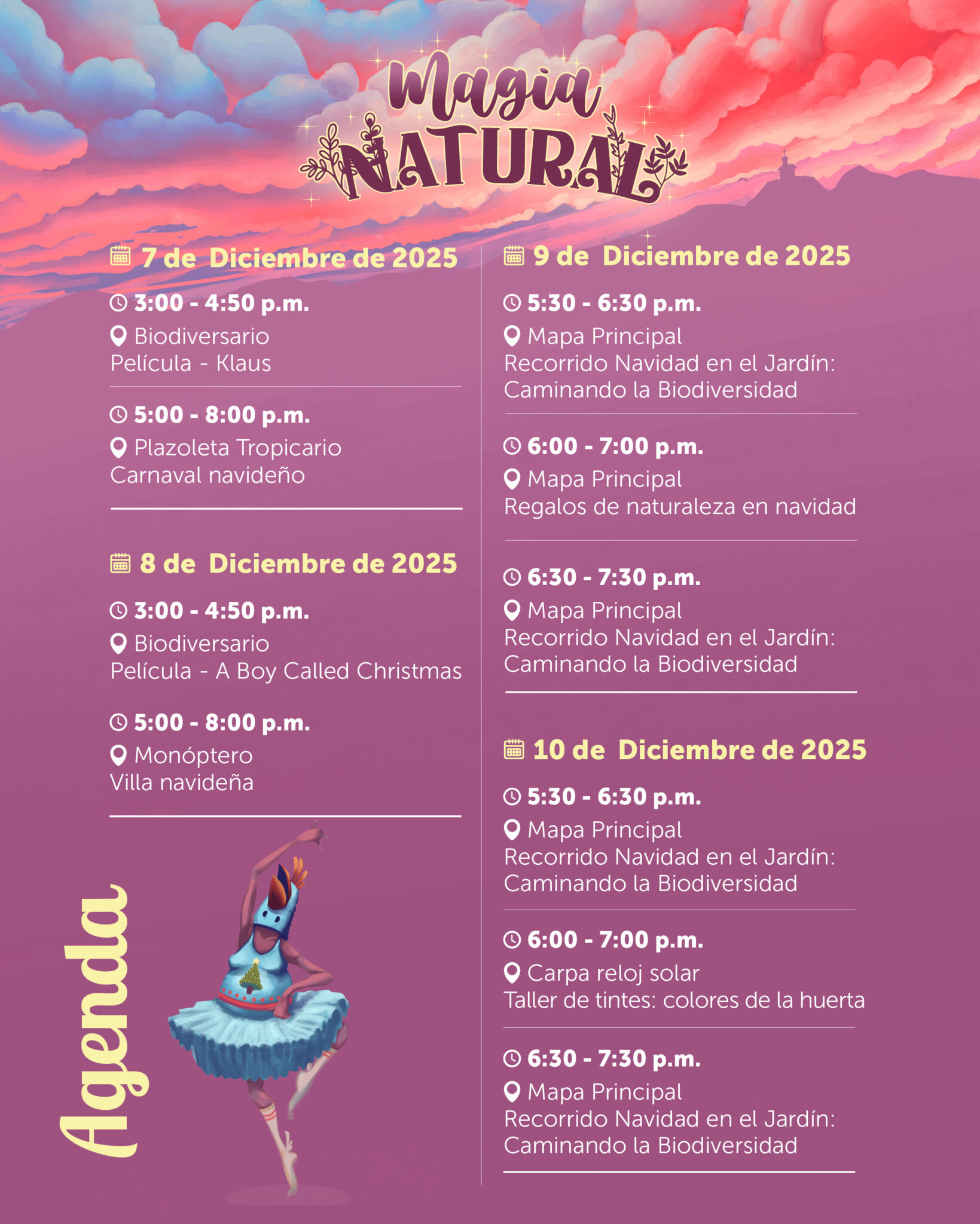 Jardín Botánico y su alumbrado 2025: Precios y horarios 2 Jardín Botánico y su alumbrado 2025: Precios y horarios